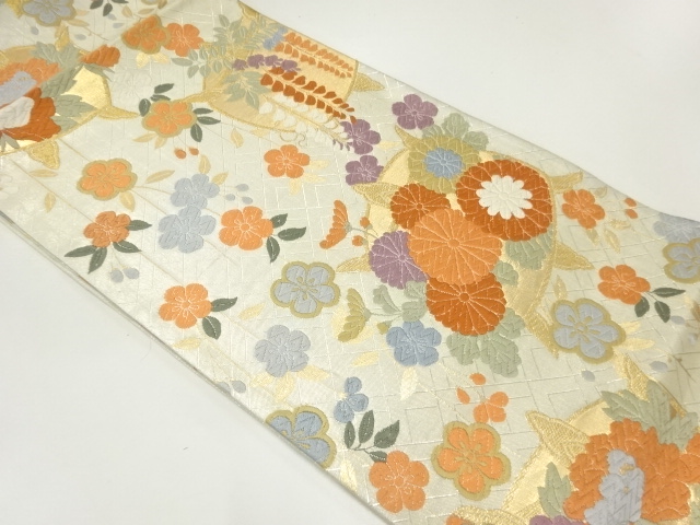 Japanese Kimono / Fukuro Obi Silk